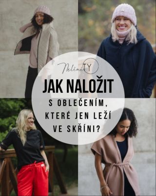 ✨ Jak naložit s oblečením, které vám jen leží ve skříni? Možná to znáš… některé kousky tam jen čekají na svou příležitost....